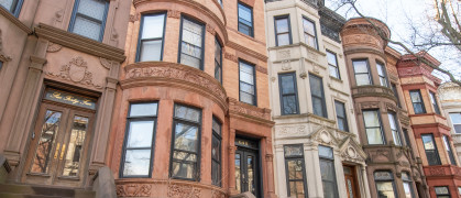 NYC brownstones